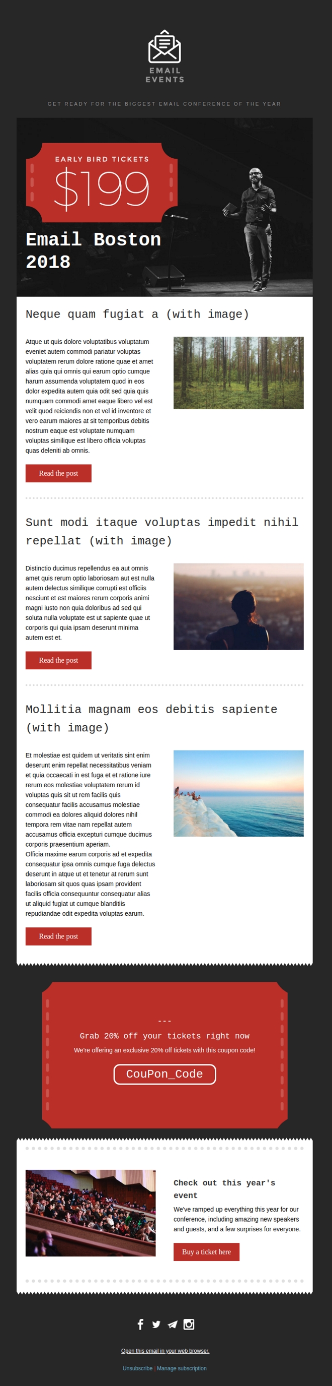 20 Email Templates To Send Newsletters From Wordpress In Style Mailpoet